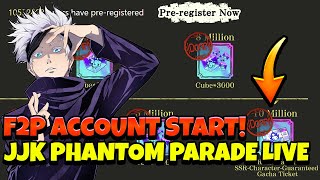 JUJUTSU KAISEN GLOBAL IS OUT F2P ACCOUNT amp GAMEPLAY Jujutsu Kaisen Phantom Parade [upl. by Eatnohs]