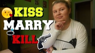 Kiss Marry Kill YouTubers EDITION CutePatzie [upl. by Gore]