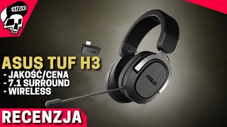 🎧 ASUS TUF H3 WIRELESS 🎧  RECENZJA  SŁUCHAWKI BEZPRZEWODOWE [upl. by Anirehc]