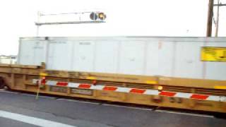 Eastbound CSX Intermodal Train at Glenolden PA [upl. by Larue]