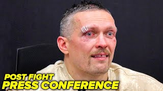 Oleksandr Usyks EMOTIONAL Full Post Fight Press Conference vs Tyson Fury • Fury vs Usyk [upl. by Raimund748]