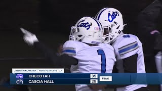 Cascia Hall vs Checotah highlights [upl. by Seldun502]