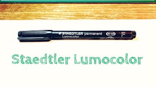 Staedtler Lumocolor Review [upl. by Pollock]