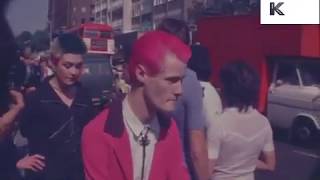 1977 Kings Road London Punks and Police [upl. by Eniotna]