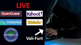 Live Coolt 24 Caut un geniu să oprească FURTUL OpenGuessr Țomapan Trivia Kahoot Triviador [upl. by Nivej]