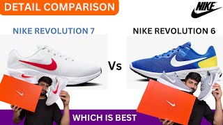 Nike Revolution 6 Vs Nike Revolution 7 Comparison  Nike Revolution 7 VS Revolution 6 Comparison [upl. by Nadia]