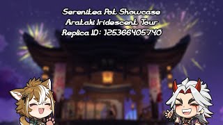 Serenitea Pot Showcase  Arataki Iridescent Tour [upl. by Leoy]