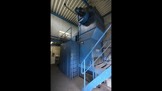 Schlick Rotojet 1500 Hydraulic Shotblasting Line [upl. by Desta49]