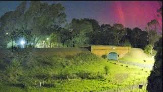 Aurora Australis over Kangaroo Flat  12th Sept 2024 [upl. by Eelahc596]