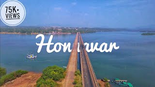 Honnavar  Places to see  Honnavara  Tourism  Uttara Kannada  Aerial Views  Coastal Karnataka [upl. by Norved572]