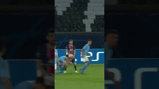 Manchester City Riyad Mahrez free kick vs PSG Mahrez GooL [upl. by Anirda]