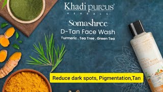 KHADI PUREUS DTAN Face Wash Honest Review review honestreview skincare facewash viralvideo [upl. by Dier445]