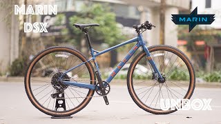 Đập thùng xe đạp Marin DSX  Unbox flat bar gravel Marin DSX [upl. by Anerb72]