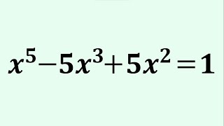 Solving Quintic Equation with Synthetic Division Method [upl. by Ru]