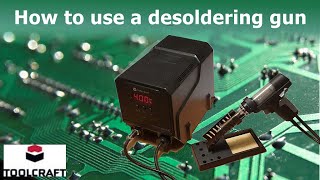 How to use Desoldering Pump for Salvaging PCB components DIY [upl. by Kohn502]