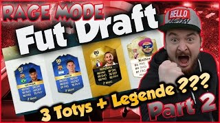 Fifa 16  Endstufen Fut Draft Mode 2 NEYMAR MESSI LEGENDE RAGEMODE [upl. by Aicilas]