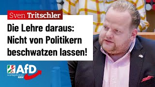 Nicht von Politikern beschwatzen lassen – Sven Tritschler AfD [upl. by Annavoeg]