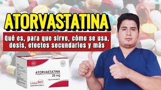 💊 ¡Descubre Atorvastatina Qué es y para qué sirve Atorvastatina Dosis y Cómo se Toma [upl. by Cirilla88]