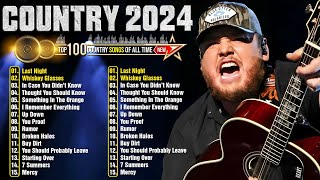 Country Music Playlist 2024  Chris Stapleton Morgan Wallen Lee Brice Brett Young Jordan Davis [upl. by Cassi]