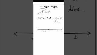 Straight Angle  LINES AND ANGLES  CLASS 9  9th  exam basicmath education mathematics [upl. by Neiluj]