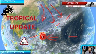 Flooding rains in south Luzon and Malaysia as the shearline continues to dominate Westpacwx update [upl. by Boardman42]