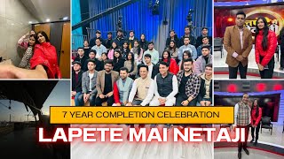 Lapete mai Netaji show  7 years complete  BTS  audience  vlogging [upl. by Ojimmas]