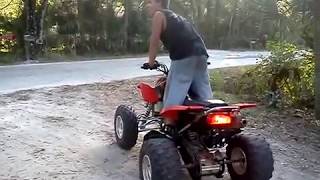 4 wheeler crash [upl. by Edi]