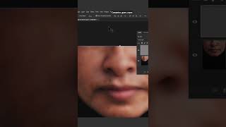 Soften skin in photoshop 😱photoshop edit shorts [upl. by Klotz303]