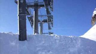 world scariest chair lift Val dIsere France [upl. by Christiane707]