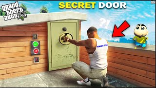 GTA 5  Franklin Found Secret Bunker Inside Franklins Terrace in GTA 5 in Telugu [upl. by Llenaj]