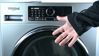 Whirlpool Dryer 3Dry AWZ 9HPSPRO  How to Stop Program  Pause Cycle Control [upl. by Husain680]