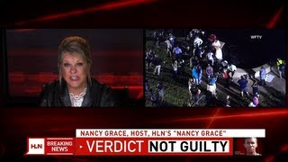 Nancy Grace Reaction to Trayvon Martin Case  LIVE 71313 [upl. by Oika227]