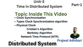 Clock Synchronization  Physical Clock Cristians Algorithm  Berkeley Algorithm  Network Time [upl. by Anawit653]