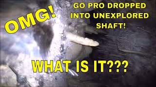 Dropped GoPro Down Cave Cant Believe What I See [upl. by O'Conner]