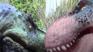 Stegoceratops vs TRex Indominus Rex Spinosaurus Giganotosaurus amp Allosaurus 1080p 60FPS [upl. by Araas]