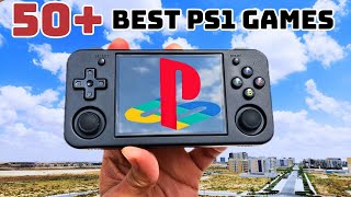 50 BEST PS1 Games Tested on ANBERNIC RG35XX H [upl. by Given]