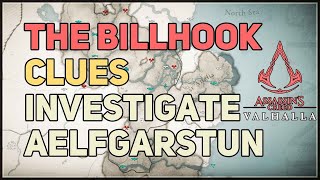 Investigate Aelfgarstun farm The Billhook Clues AC Valhalla [upl. by Neillij]