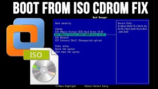 Enable One Time Boot to ISO File or CDROM in VMware Workstation [upl. by Zilef634]