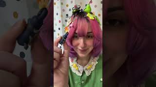 beetle clips trinkets diy diyprojects hair hairclip hairaccessories harajuku hairtutorial [upl. by Gayelord170]