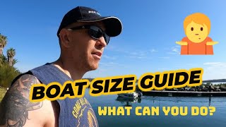 Fishing Boat SIZE GUIDE Comparison WHAT CAN YOU SAFELY do in 3m4m5m6m7m BOAT [upl. by Luisa994]