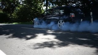 VW Golf 3 VR6 Turbo 0100 Sound Test [upl. by Hadeis]