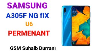 Samsung A305F U6 After Factory Reset NG Permanent Fix 👍 [upl. by Hsetih]