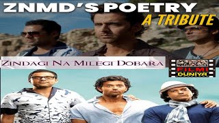 Zindagi Na Milegi Dobara All Poetry  Imraans Poems  Farhan Akhtar Voice amp Writer Javed Akhtar [upl. by Rodolphe]