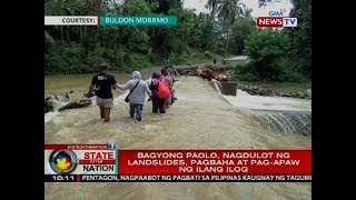 Bagyong Paolo nagdulot ng landslides pagbaha at pagapaw ng ilang ilog [upl. by Eniamerej32]