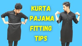 Top 5 Kurta Pajama Fitting Tips  Kurta Pajama Fitting Guide  How To Wear Kurta Pajama [upl. by Otreblide]