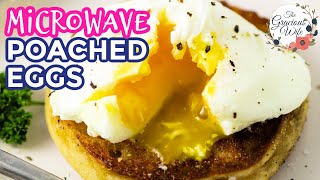 Microwave Poached Eggs [upl. by Ganley363]