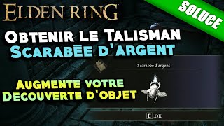 Emplacement du Talisman SCARABÉE DARGENT Augmente votre découverte dobjet  Elden Ring [upl. by Anneehs360]