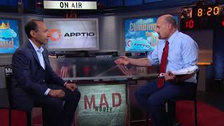 Apptio CEO Federal government  Mad Money  CNBC [upl. by Lebyram]