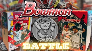 Bowman Blaster Box Battle 🍀🔥🍀 2023 Bowman vs 2024 Bowman 🍀 [upl. by Annoyk]