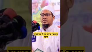 হারামের উপর আস্থা কেমনে নিলা  আনিসুর রহমান আশরাফী waz 2024 trending shorts [upl. by Ilarrold]